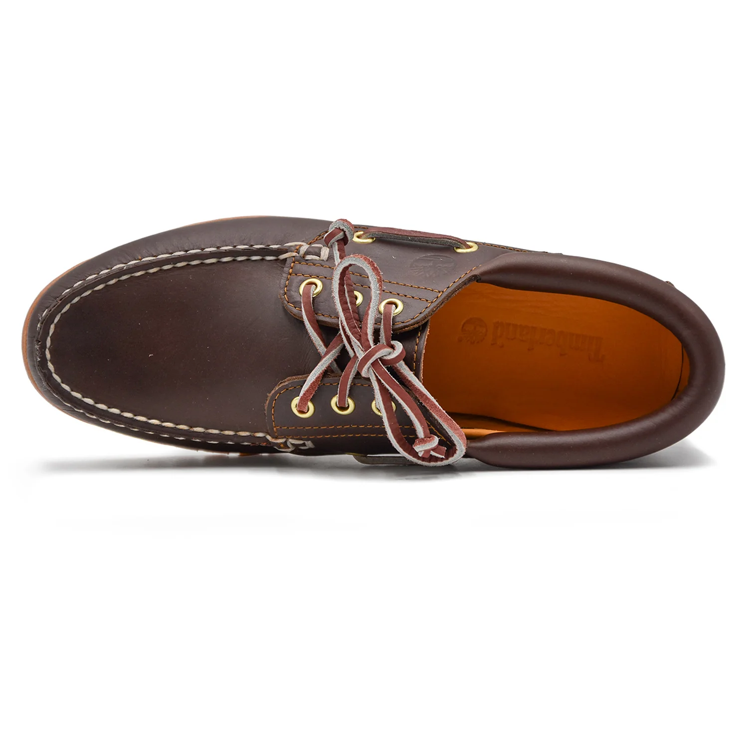 Timberland Stringate Uomo 3-Eye Lug Marrone A Tre Occhielli - Image 4