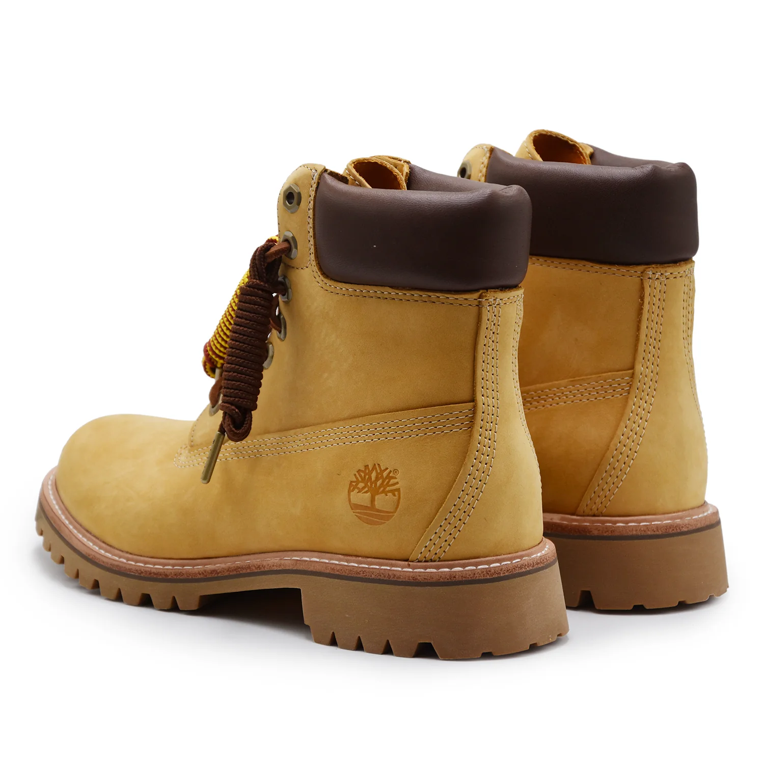 Anfibi Uomo Timberland Luxe Nubuck Giallo Mid Lace Waterproof - Image 3