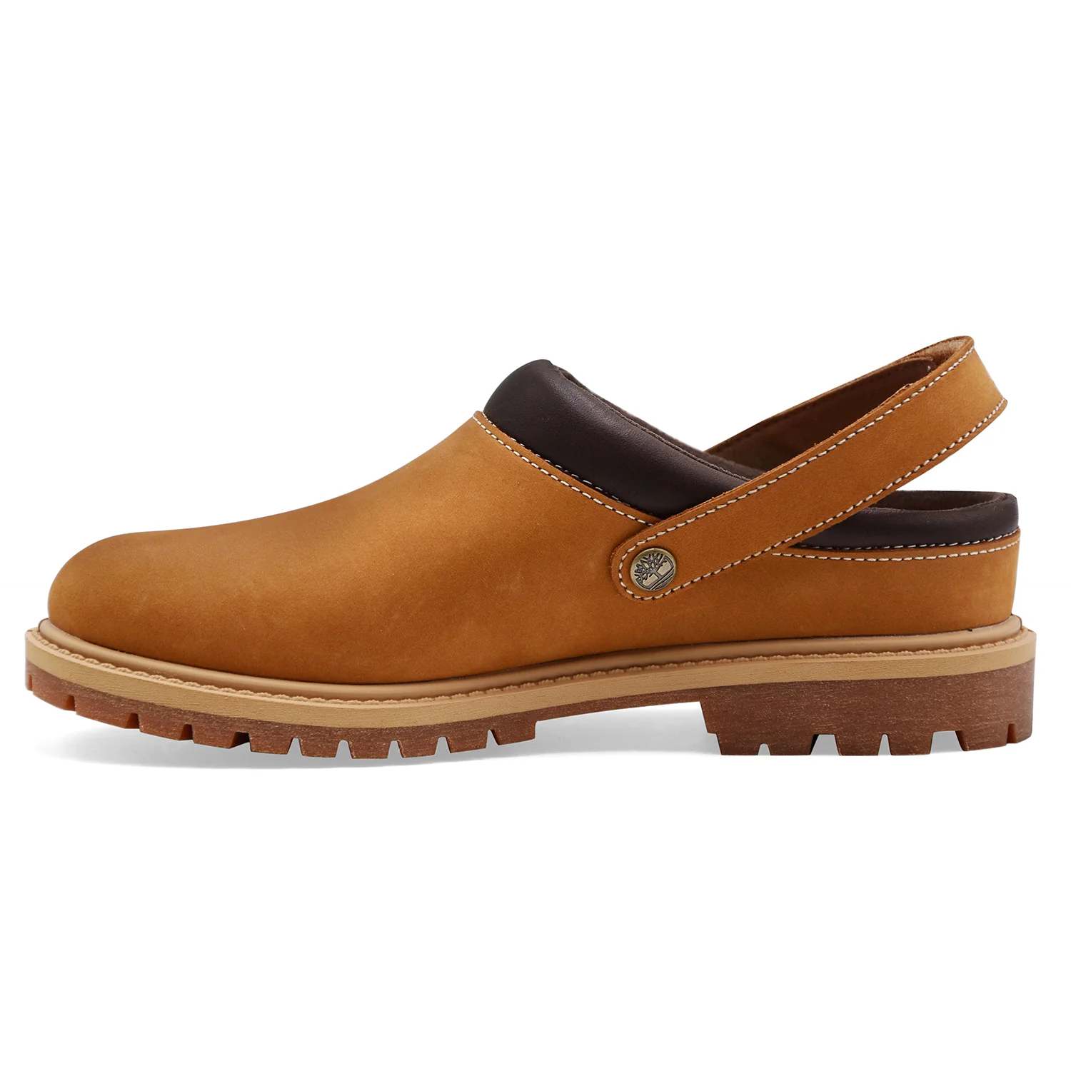 Sabot Timberland Donna Premium Clog In Nubuck Wheat Resistente - Image 4