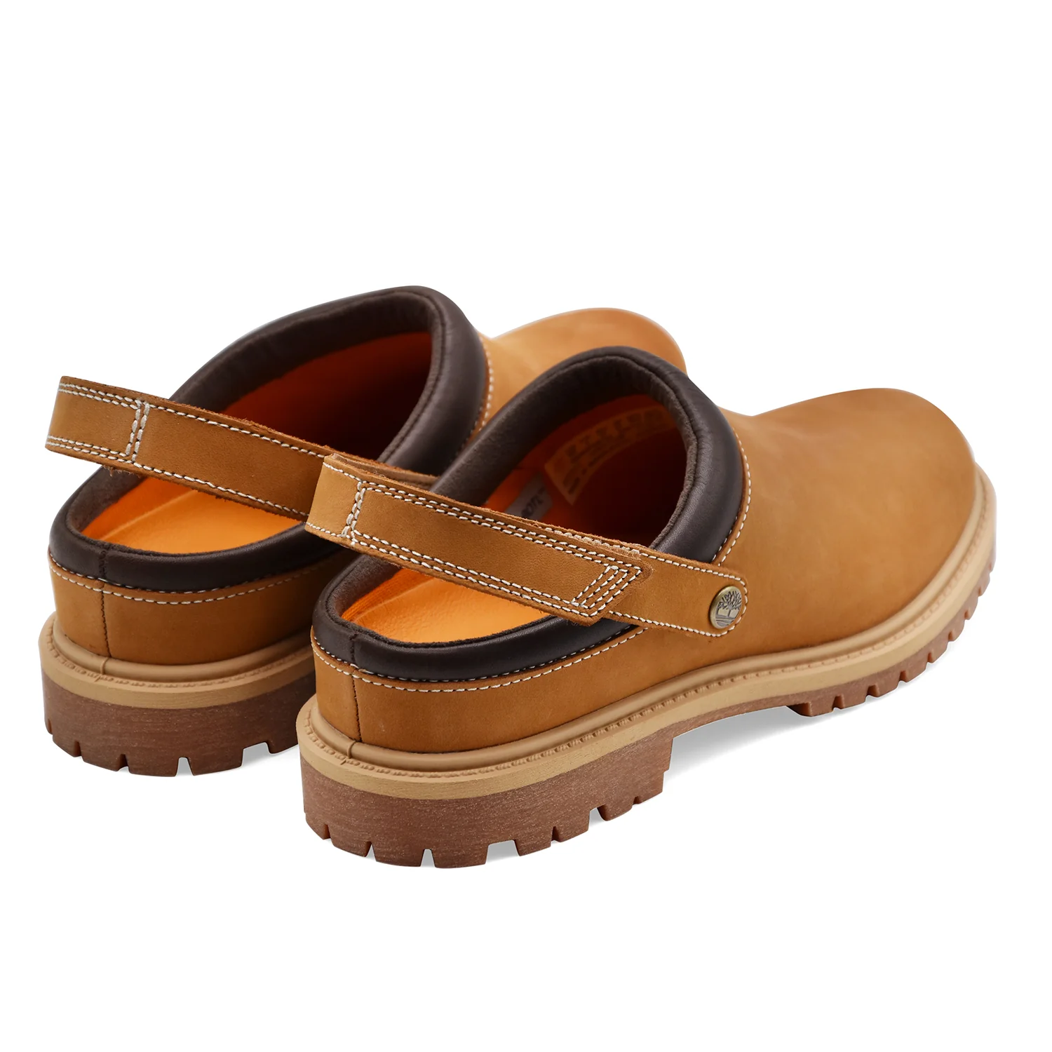 Sabot Timberland Donna Premium Clog In Nubuck Wheat Resistente - Image 6