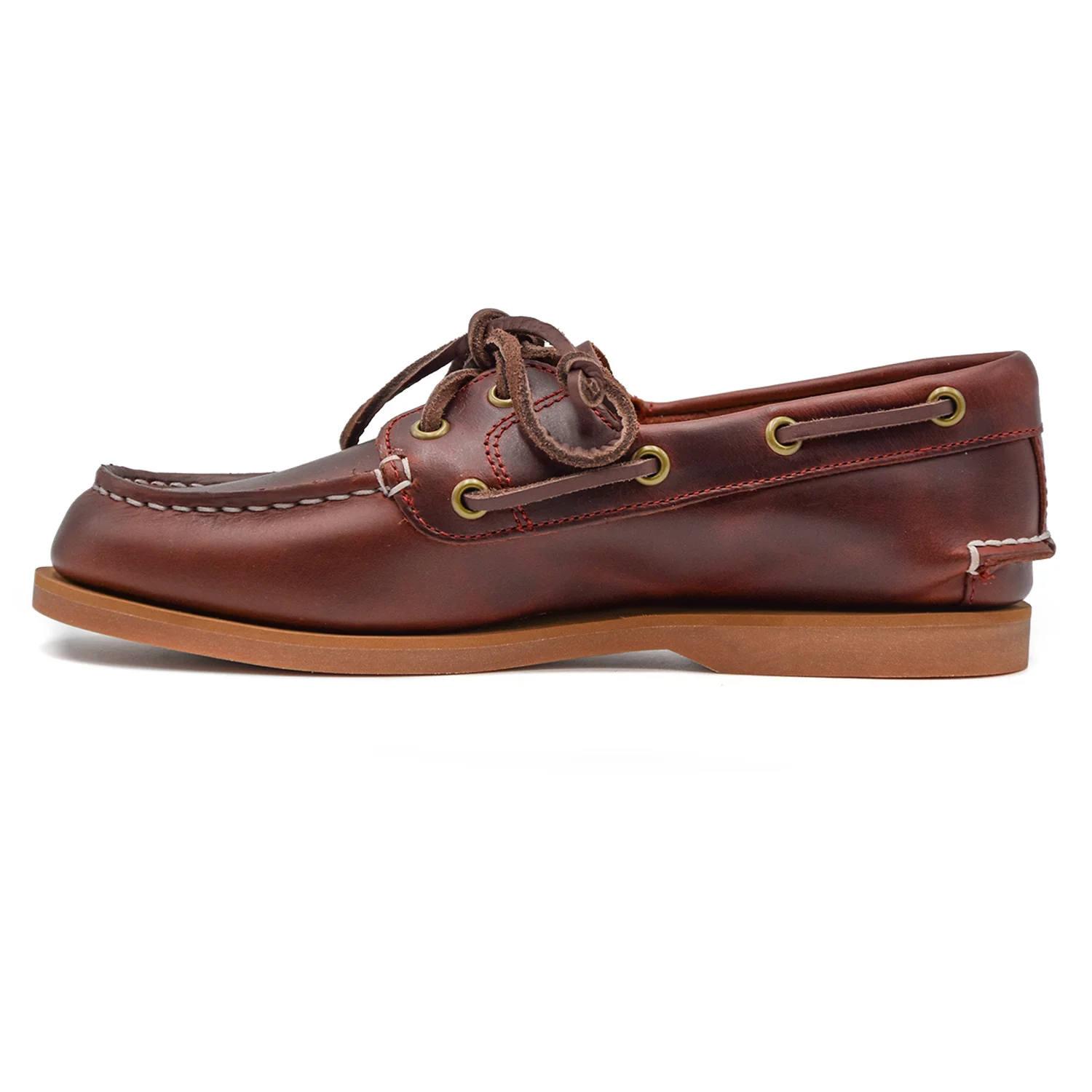 Stringate Timberland Donna Classico In Stile Nautico Burgundy - Image 5