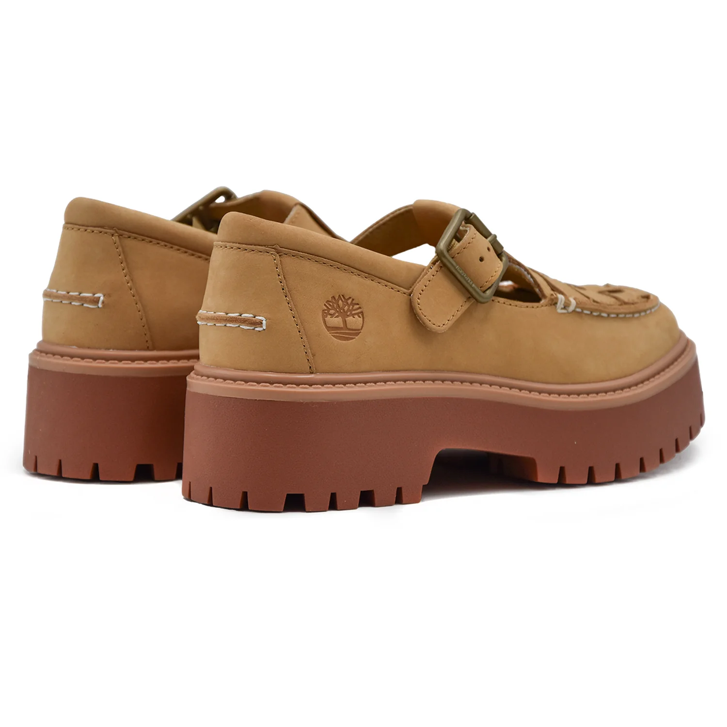 Mary Jane Timberland Donna Giallo Platform In Versione Moderna - Image 5