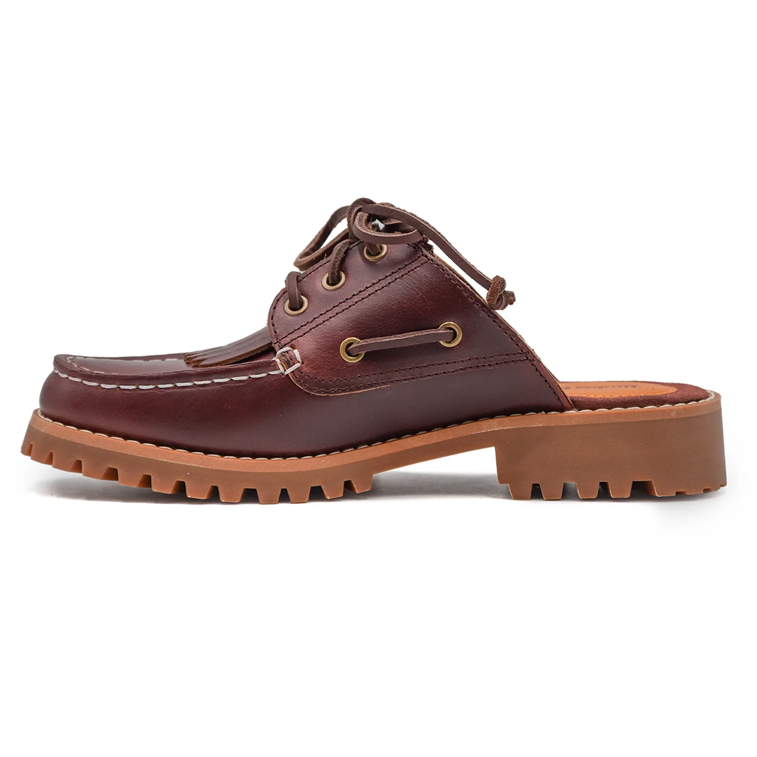Timberland Donna Sabot Noreen Burgundy Per Un Look Quotidiano - Image 4