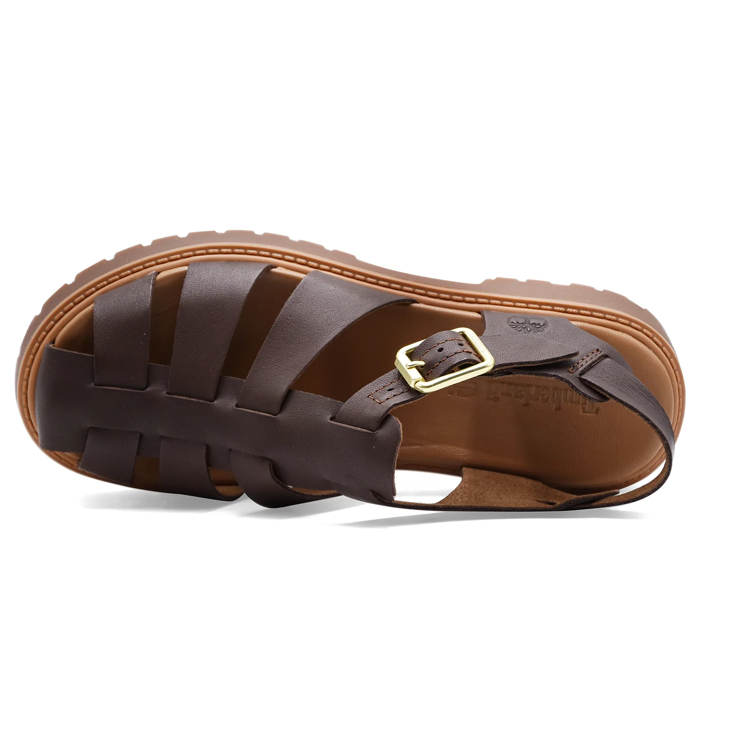 Sandali Timberland Stone Street Fisherman Donna Marrone Dark - Image 4