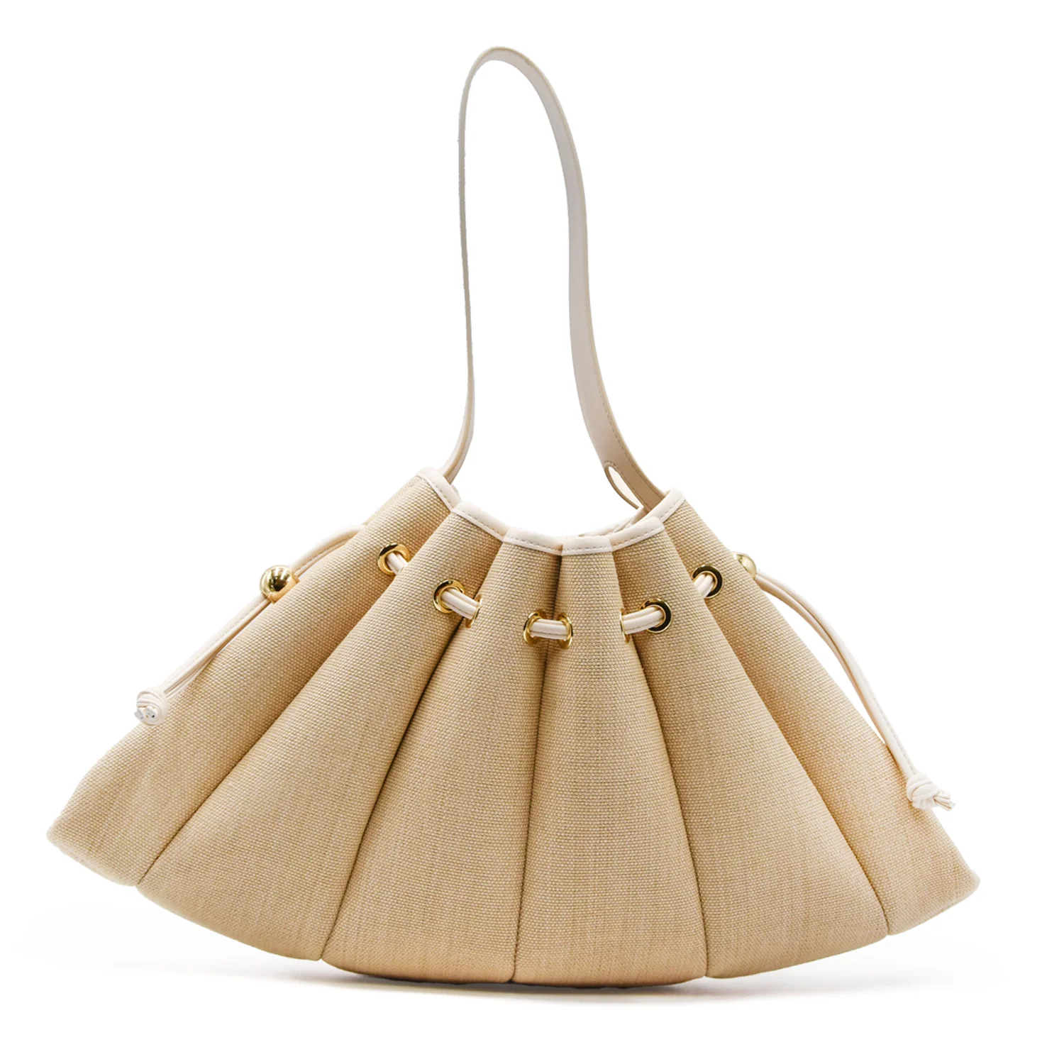 Borsa Themoirè Calipso Donna Straw Shell Materiali Sostenibili - Image 3