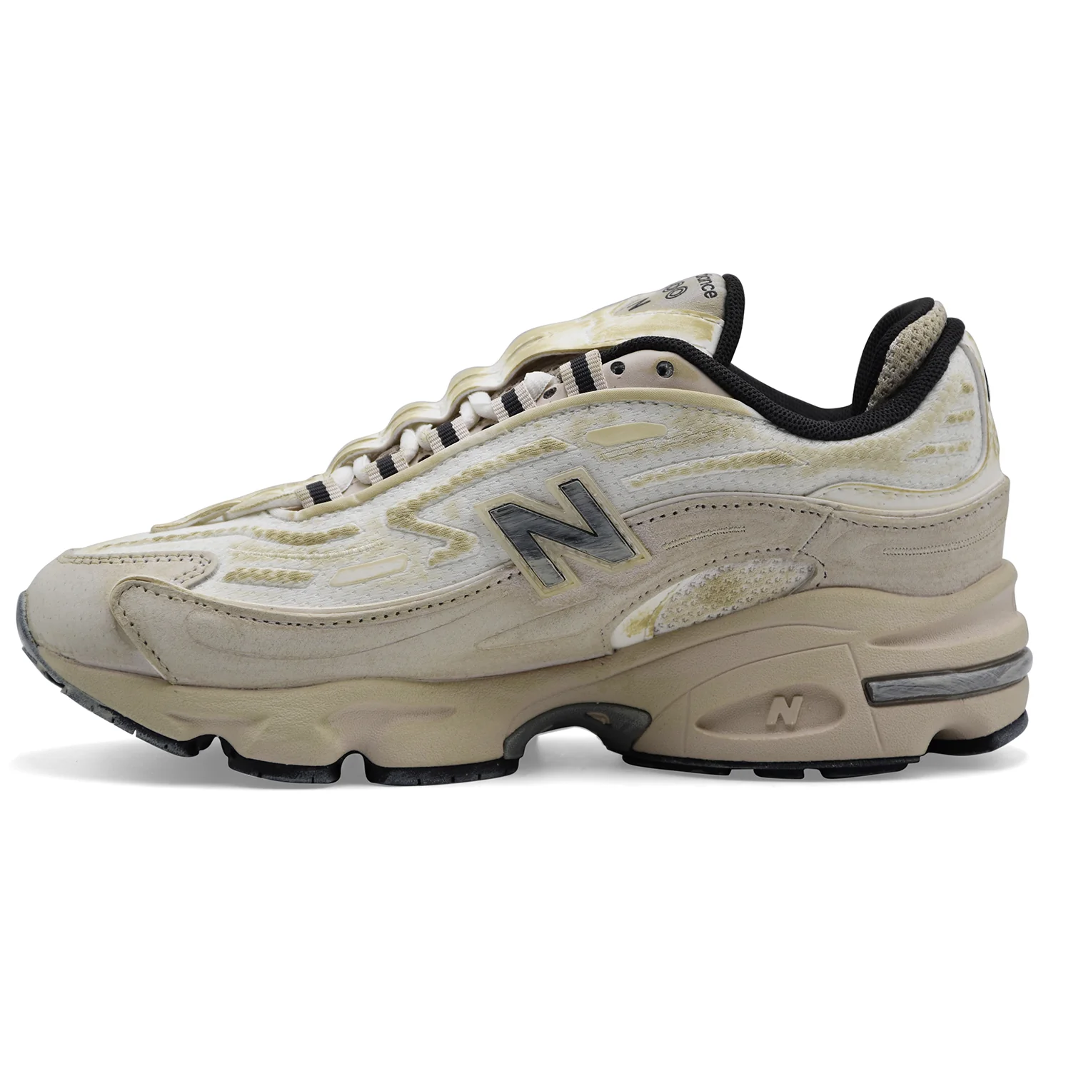 Sneakers New Balance 1000 Donna Bianco Mesh Timberwolf Sea Salt - Image 5