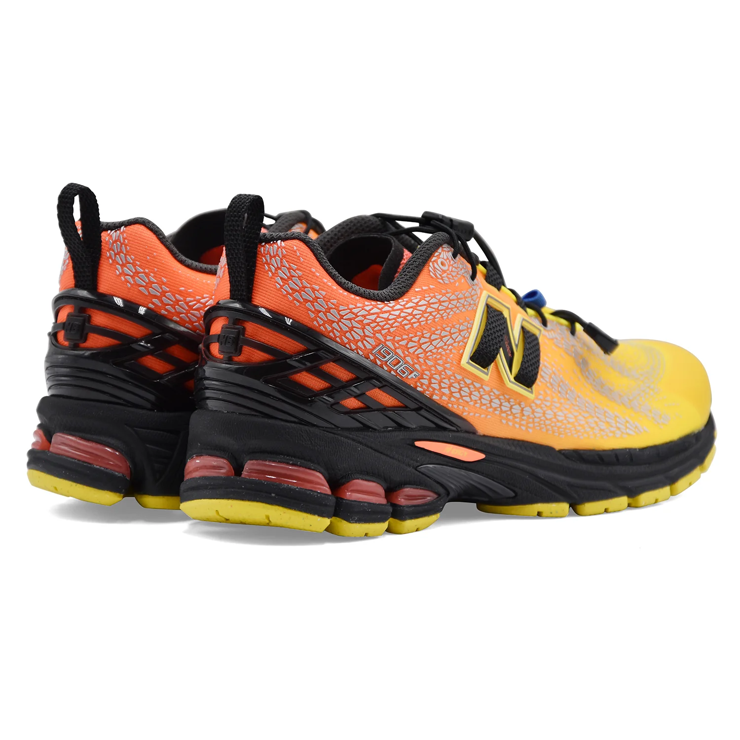 Sneakers New Balance Donna U19066QG Tessuto Giallo Arancione - Image 3