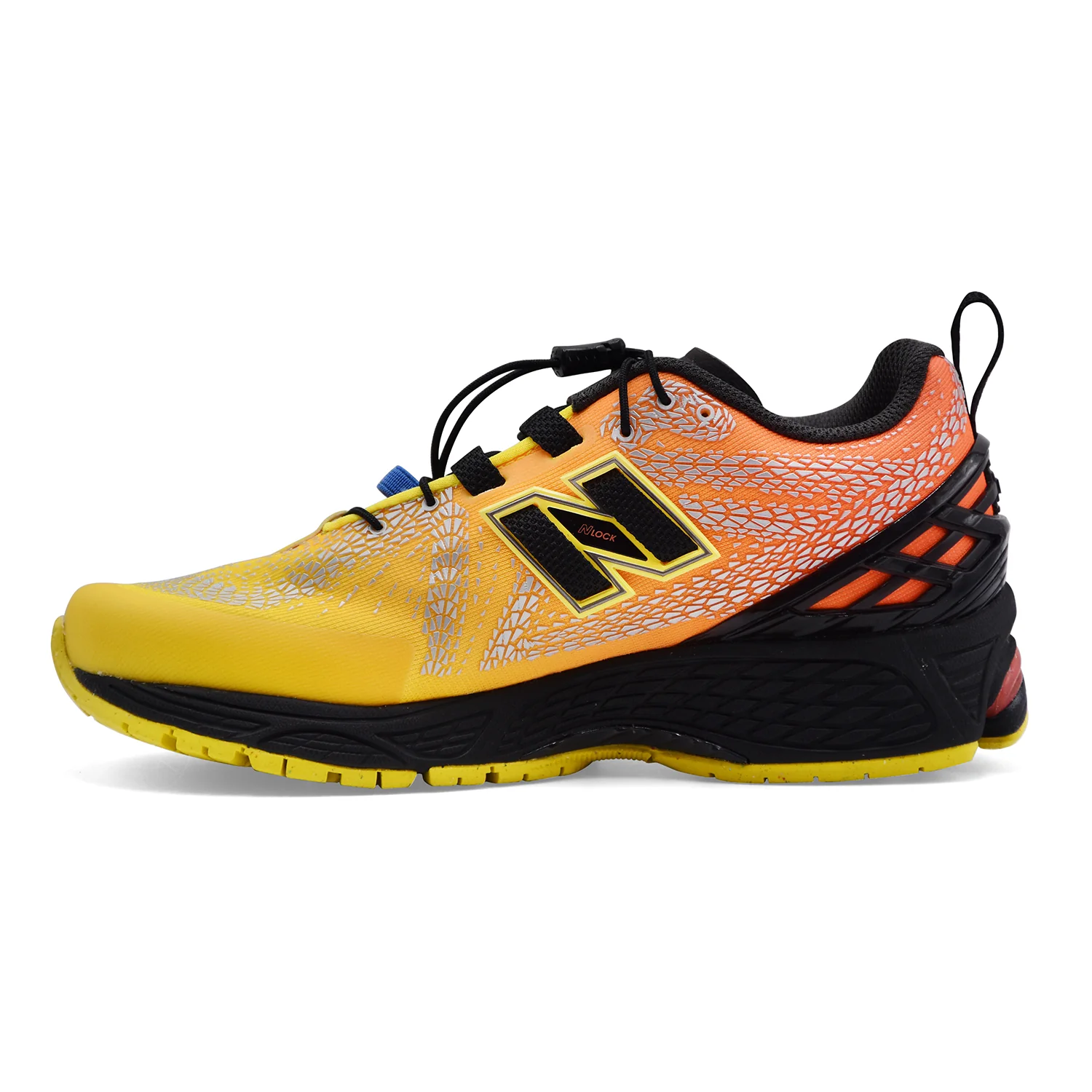 Sneakers New Balance Donna U19066QG Tessuto Giallo Arancione - Image 4