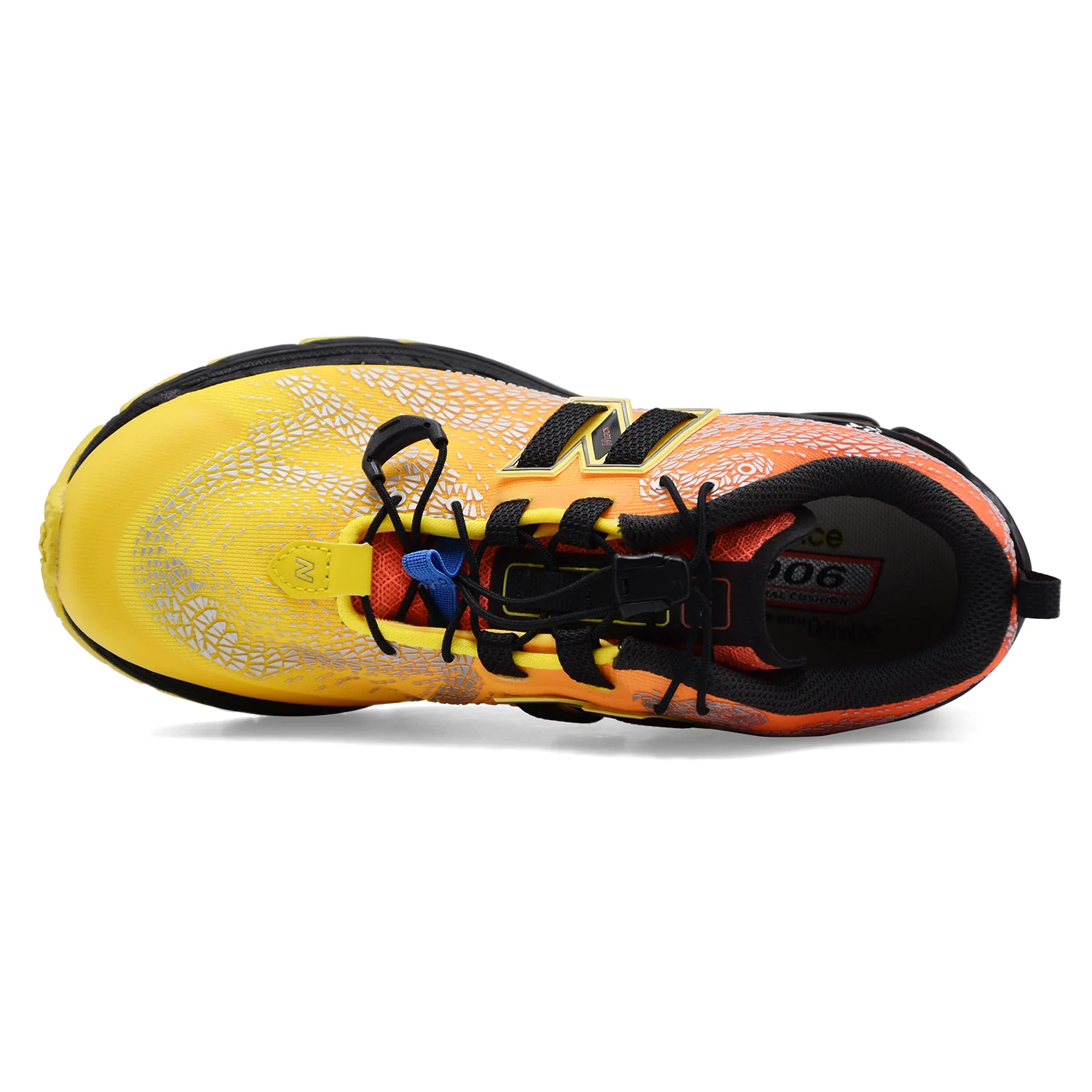Sneakers New Balance Donna U19066QG Tessuto Giallo Arancione - Image 5