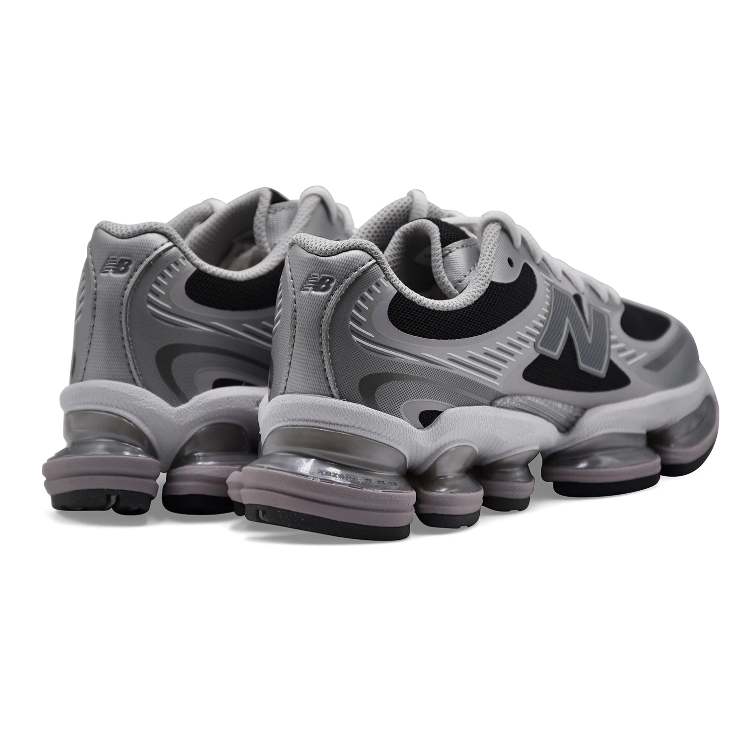 Sneakers New Balance U20003OZ Donna Silver Metallic Faded Black - Image 3