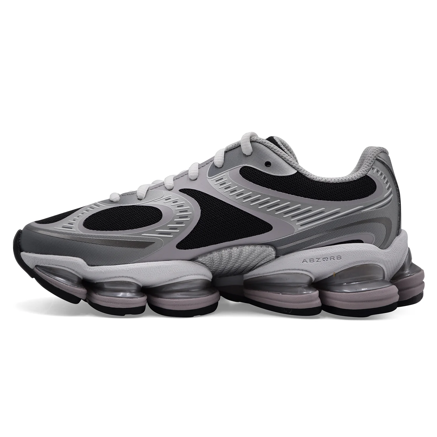 Sneakers New Balance U20003OZ Donna Silver Metallic Faded Black - Image 4