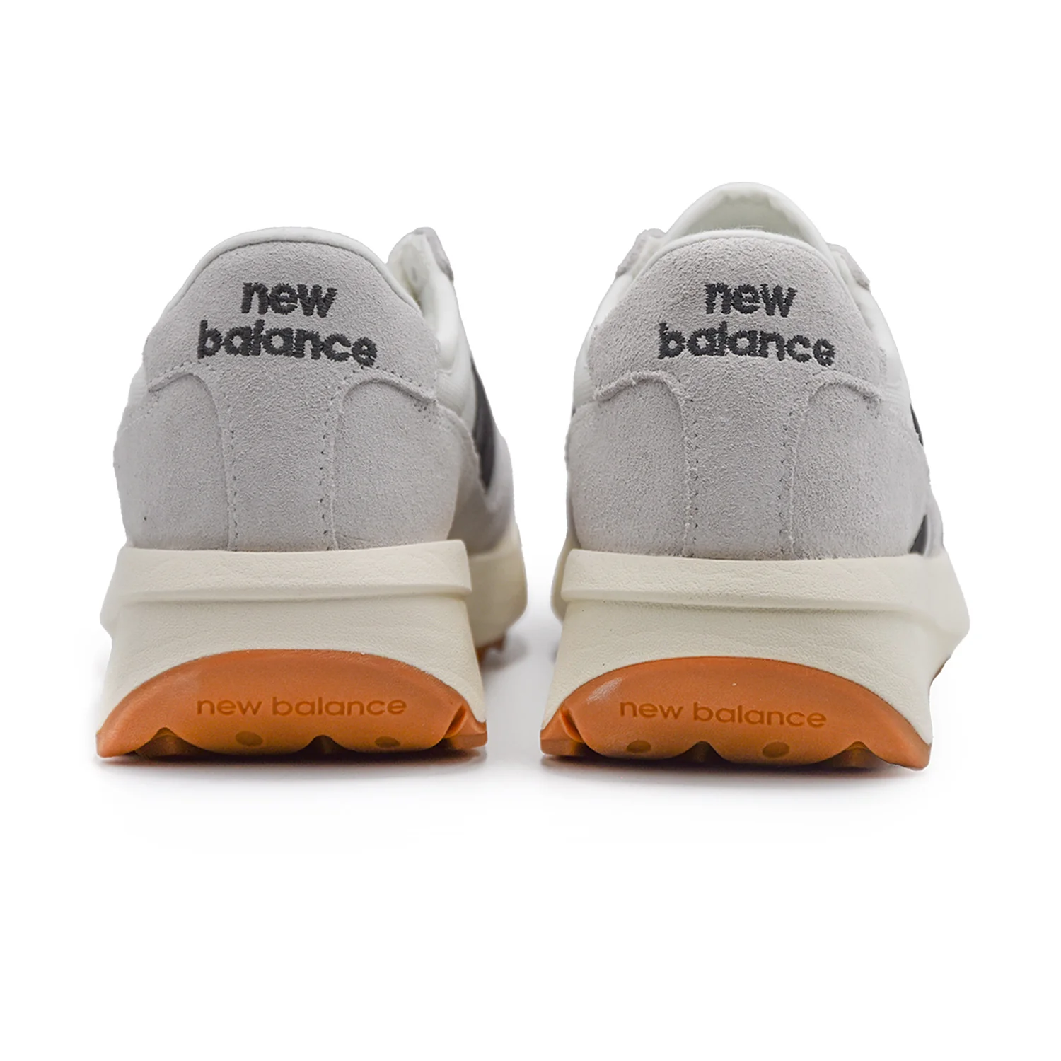 Sneakers New Balance U370 Bianco Suola Leggermente Rialzata Donna - Image 4