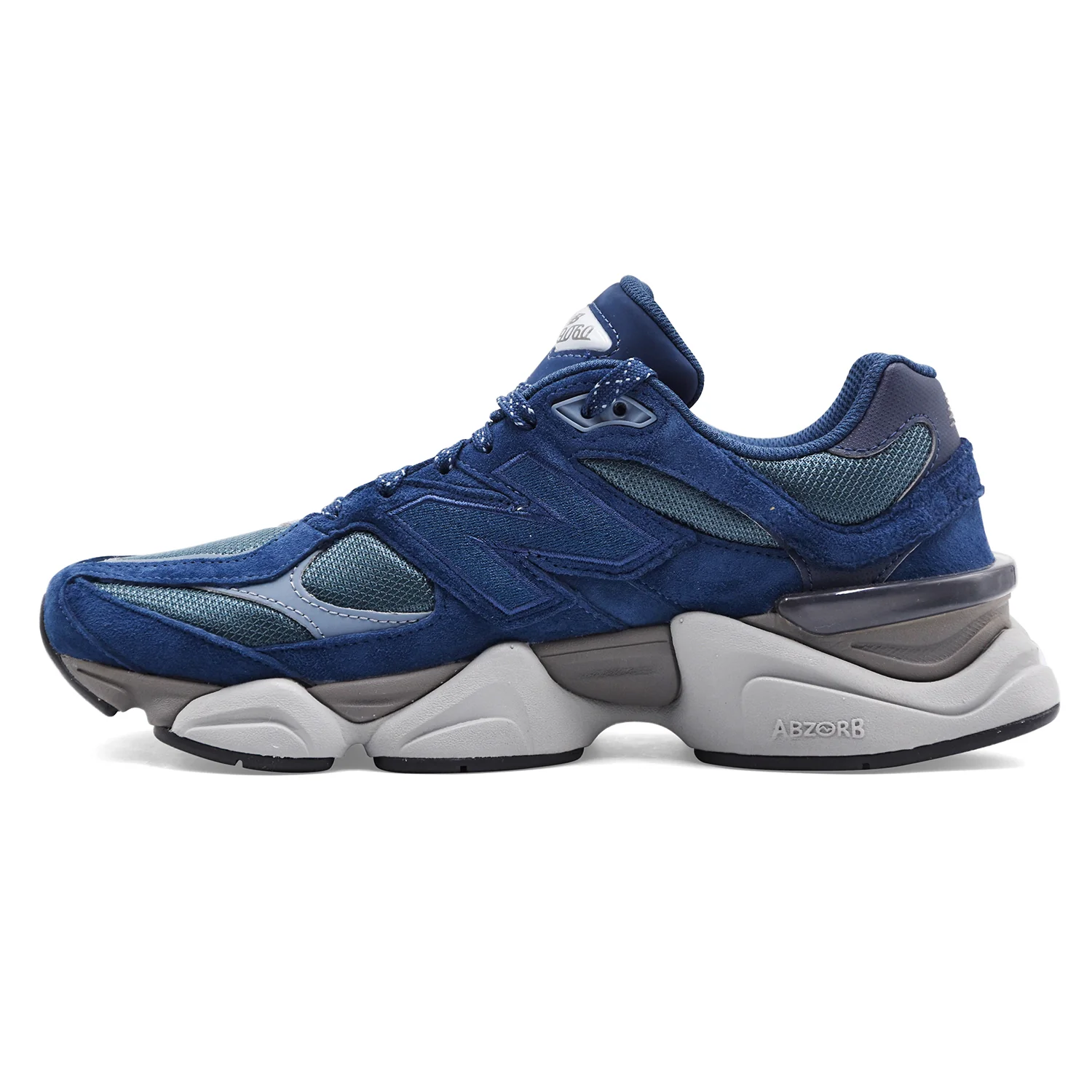 New Balance Uomo Sneakers U906023D In Camoscio Blu E Tessuto - Image 2