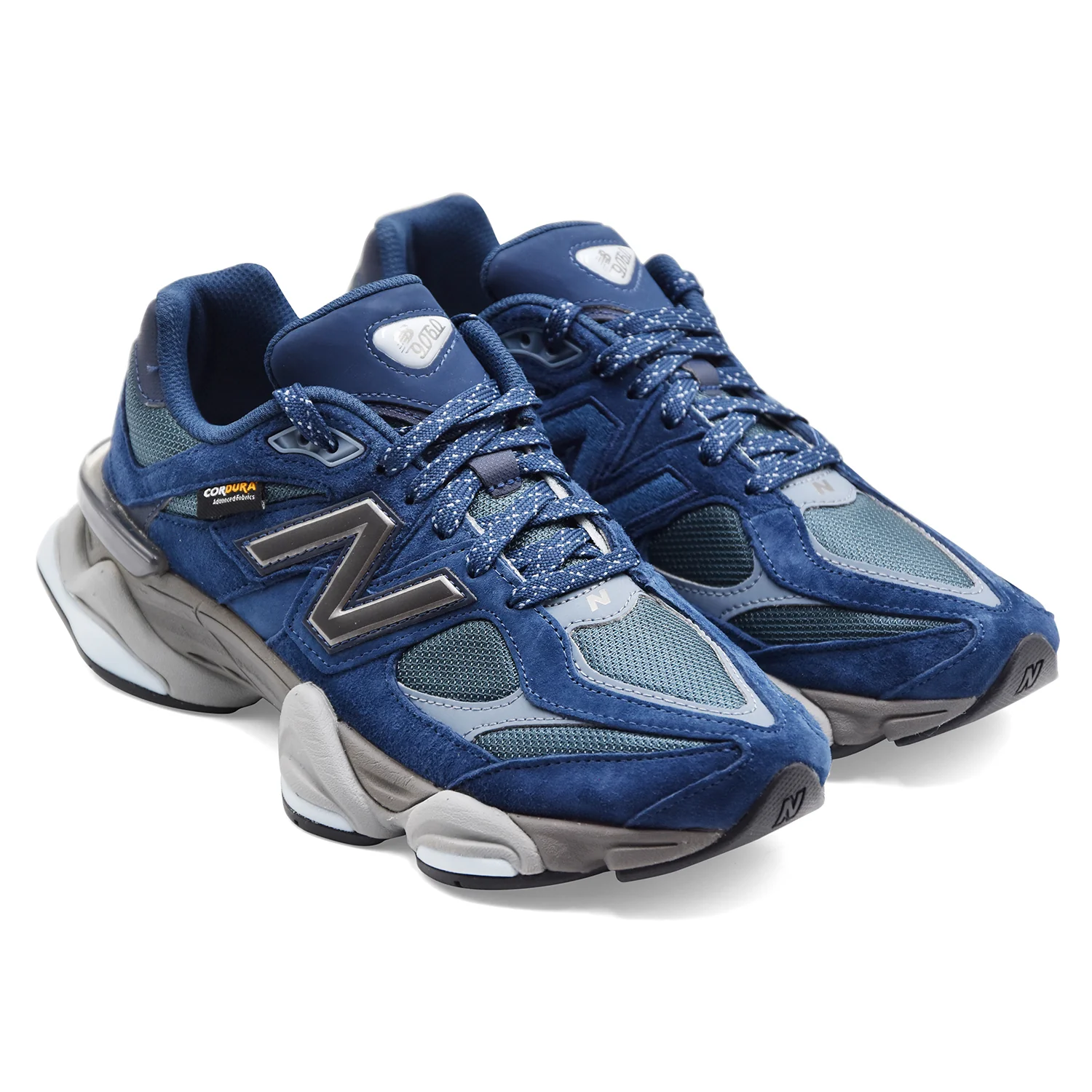 New Balance Uomo Sneakers U906023D In Camoscio Blu E Tessuto - Image 4