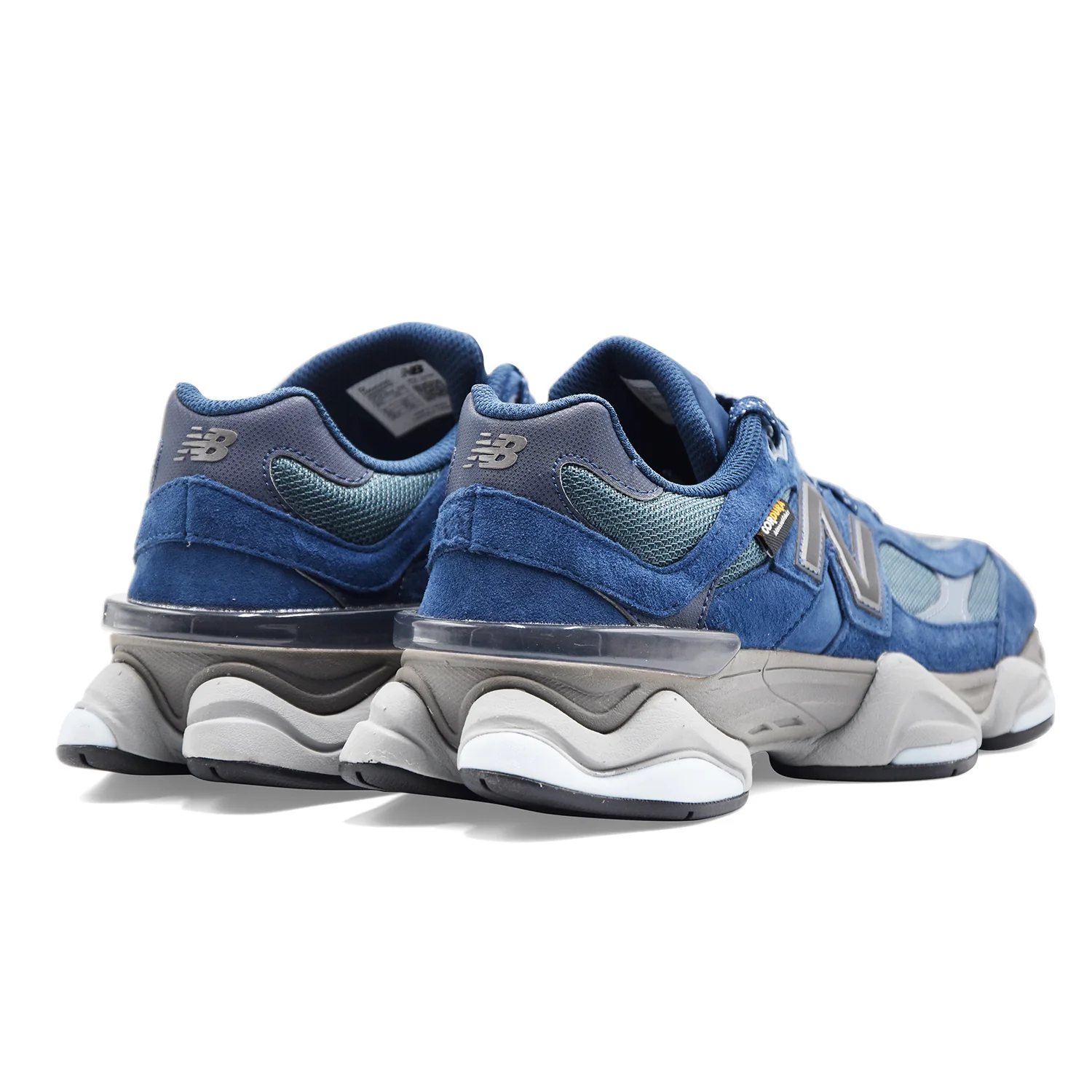 New Balance Uomo Sneakers U906023D In Camoscio Blu E Tessuto - Image 5