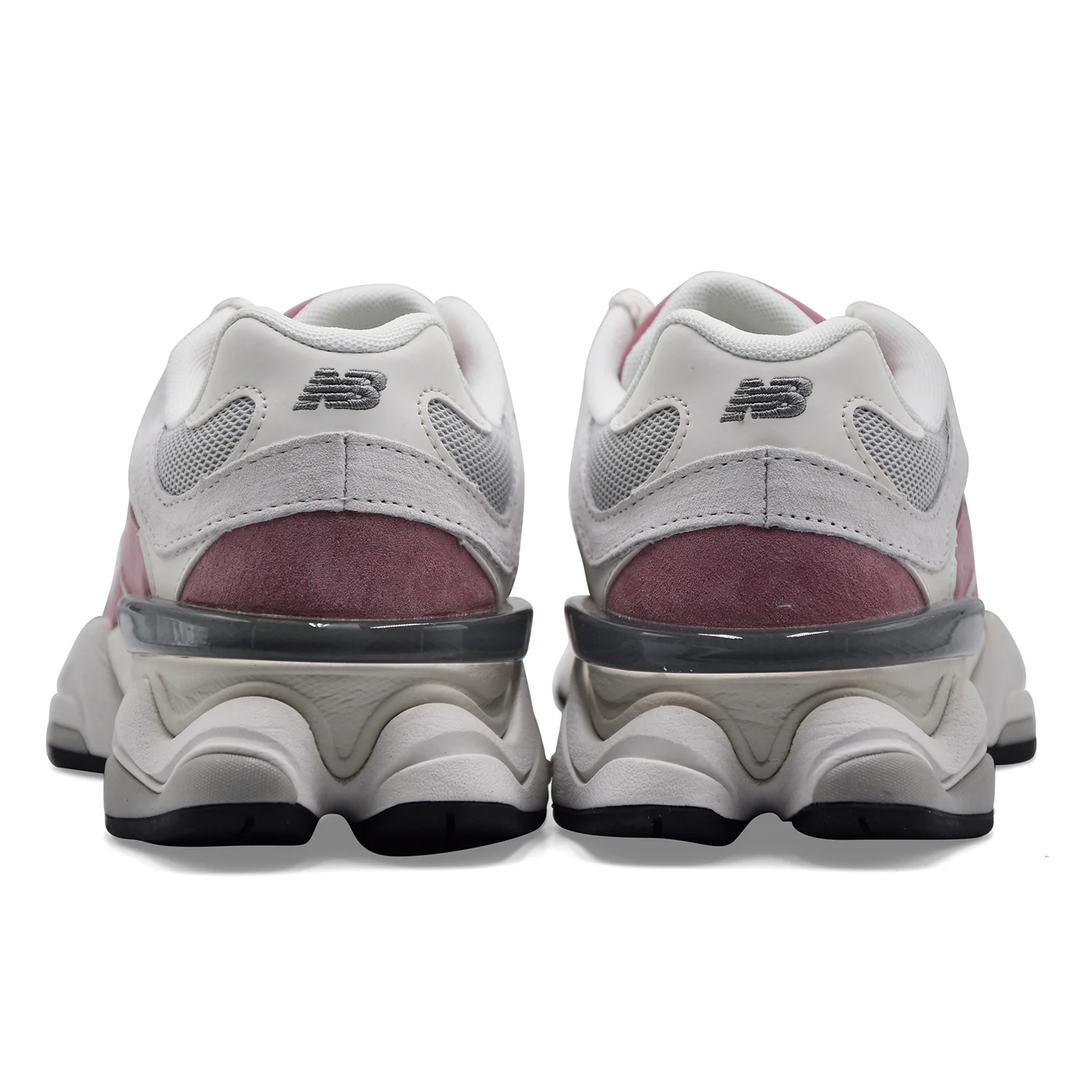 Sneakers New Balance U906040V Donna Mesh Suede Bianco Rosewood - Image 5