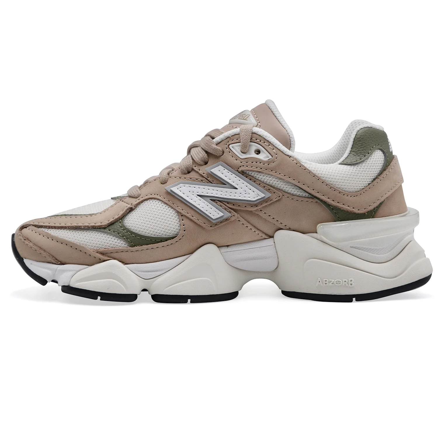 Sneakers New Balance U90606BI Donna Mindful Grey Dark Olivine - Image 4