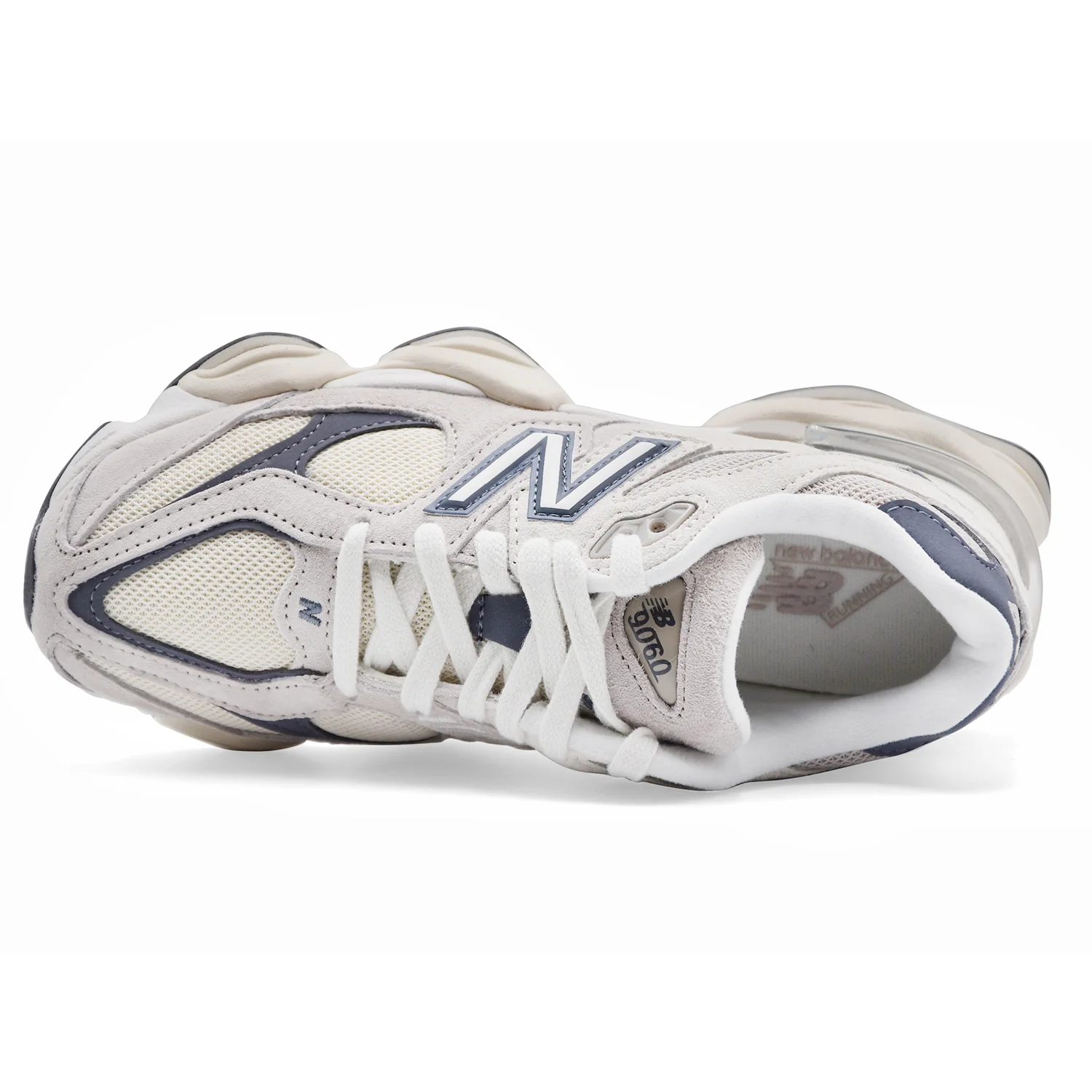 Sneakers Donna New Balance 9060 Moonrock Linen Dark Artic Grey - Image 3