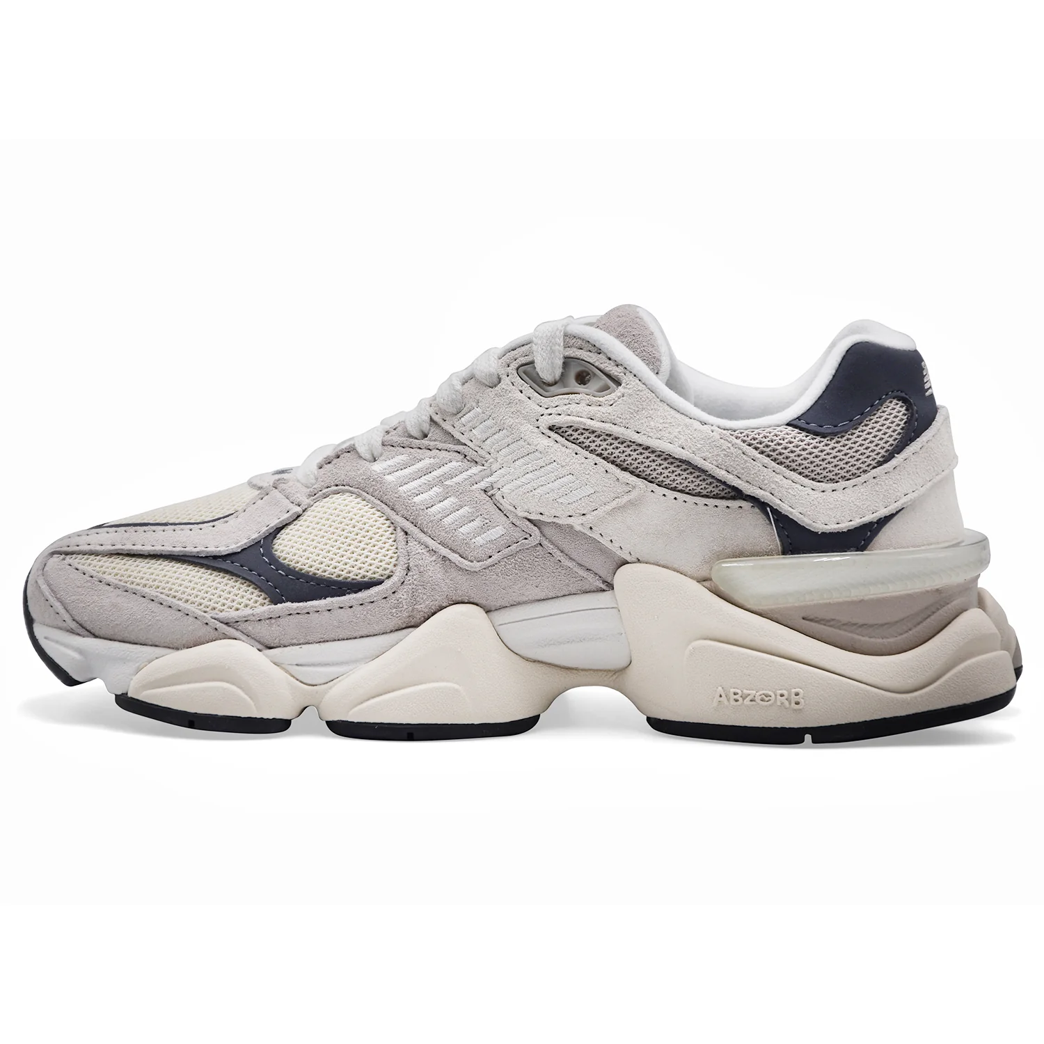 Sneakers Donna New Balance 9060 Moonrock Linen Dark Artic Grey - Image 5