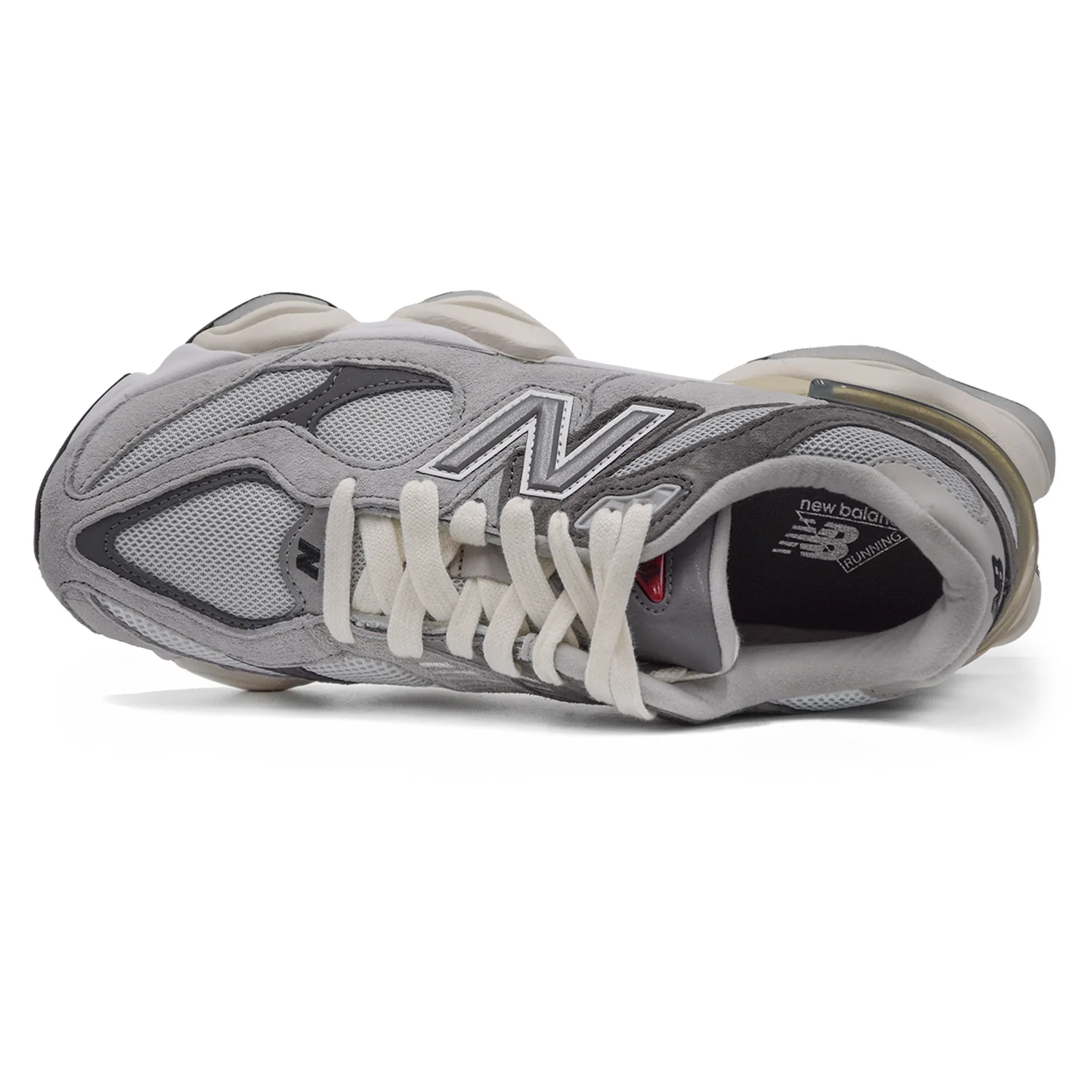 New Balance Uomo Sneakers U9060GRY Grigio Dalle Linee Ondulate - Image 3