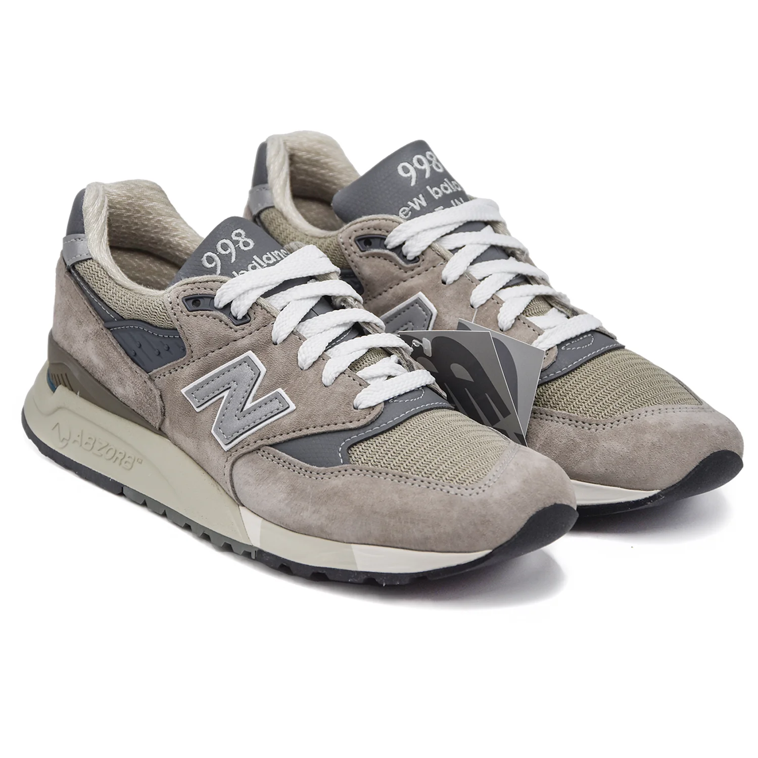 New Balance U998 Sneakers Grigio Uomo Collezione Made In USA - Image 2