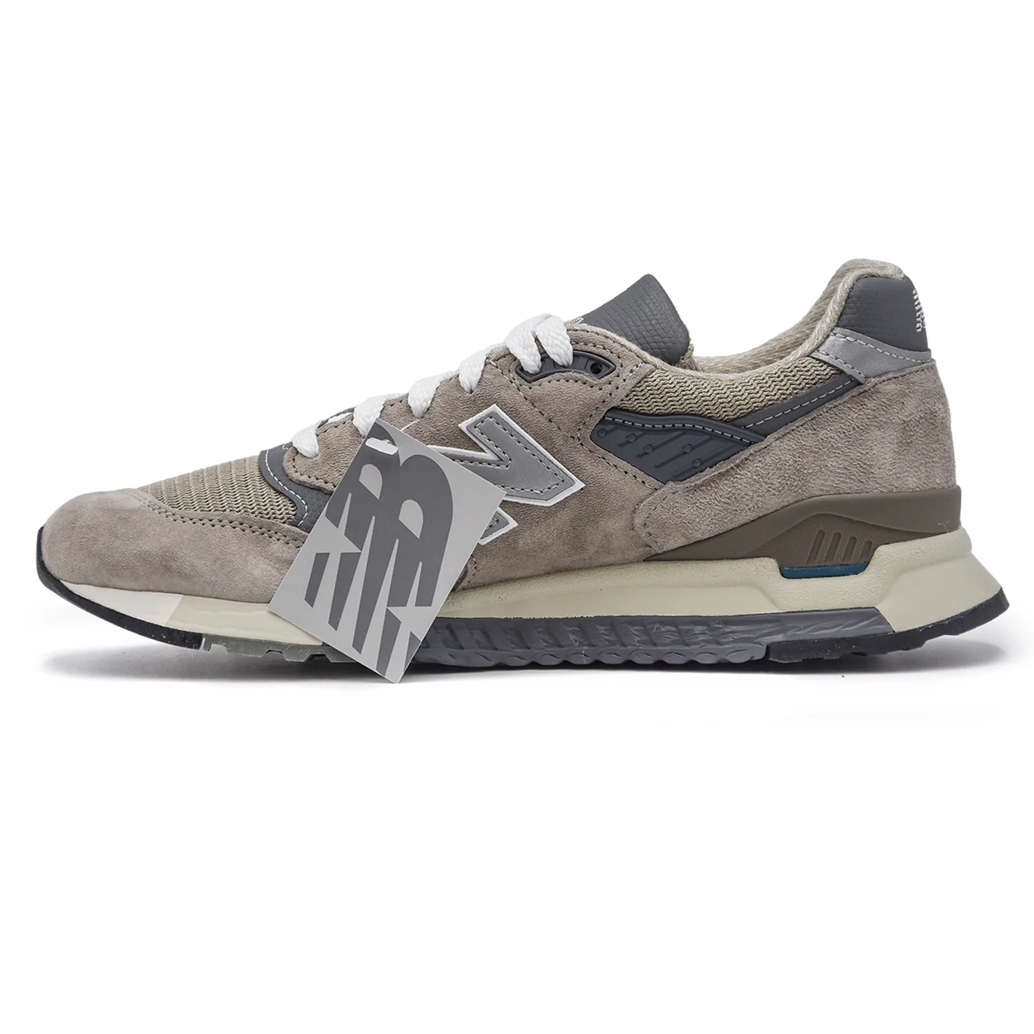 New Balance U998 Sneakers Grigio Uomo Collezione Made In USA - Image 3