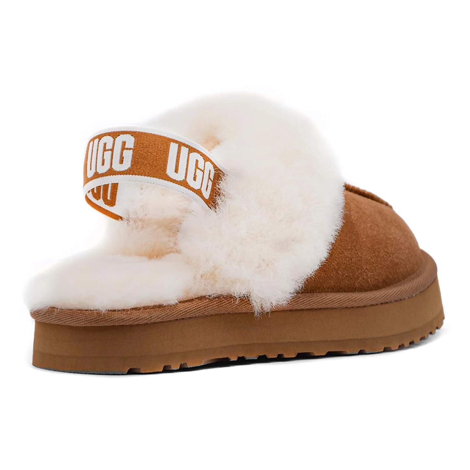 Ugg Bambino Tabacco Funkette Sabot Suola Ultraleggera Treadlite - Image 4