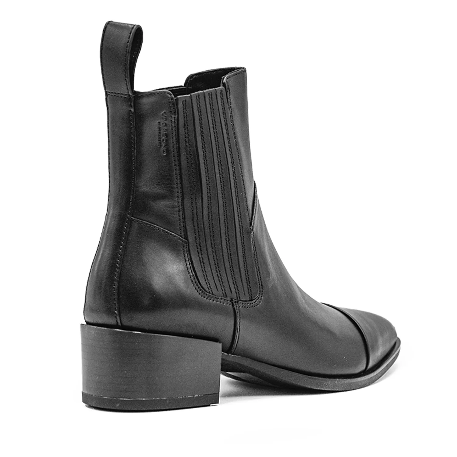 Stivaletti Donna Vagabond Nero Marja Dal Classico Stile Western - Image 3