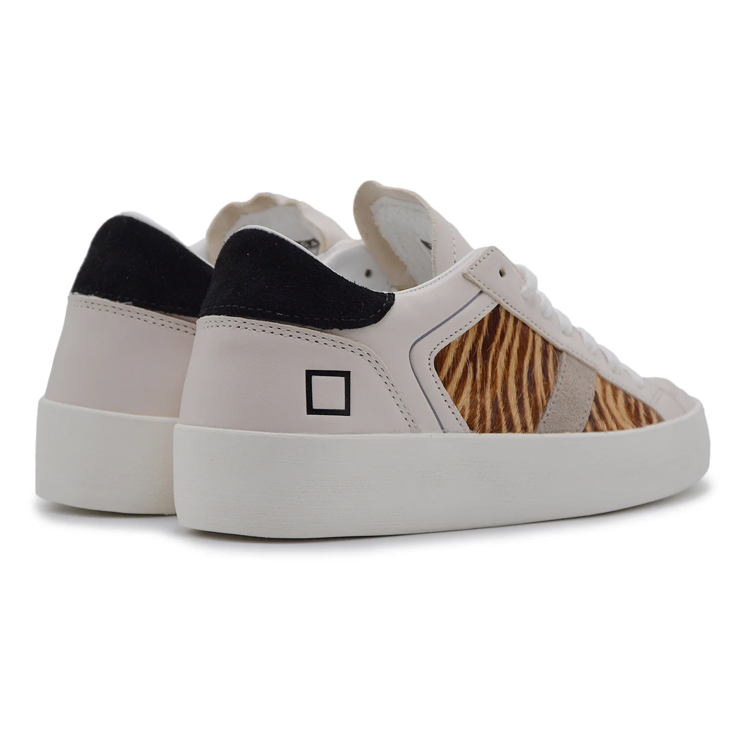 Sneakers D.A.T.E. Donna Hill Half Pop Zebra Contrasti Giocosi - Image 3