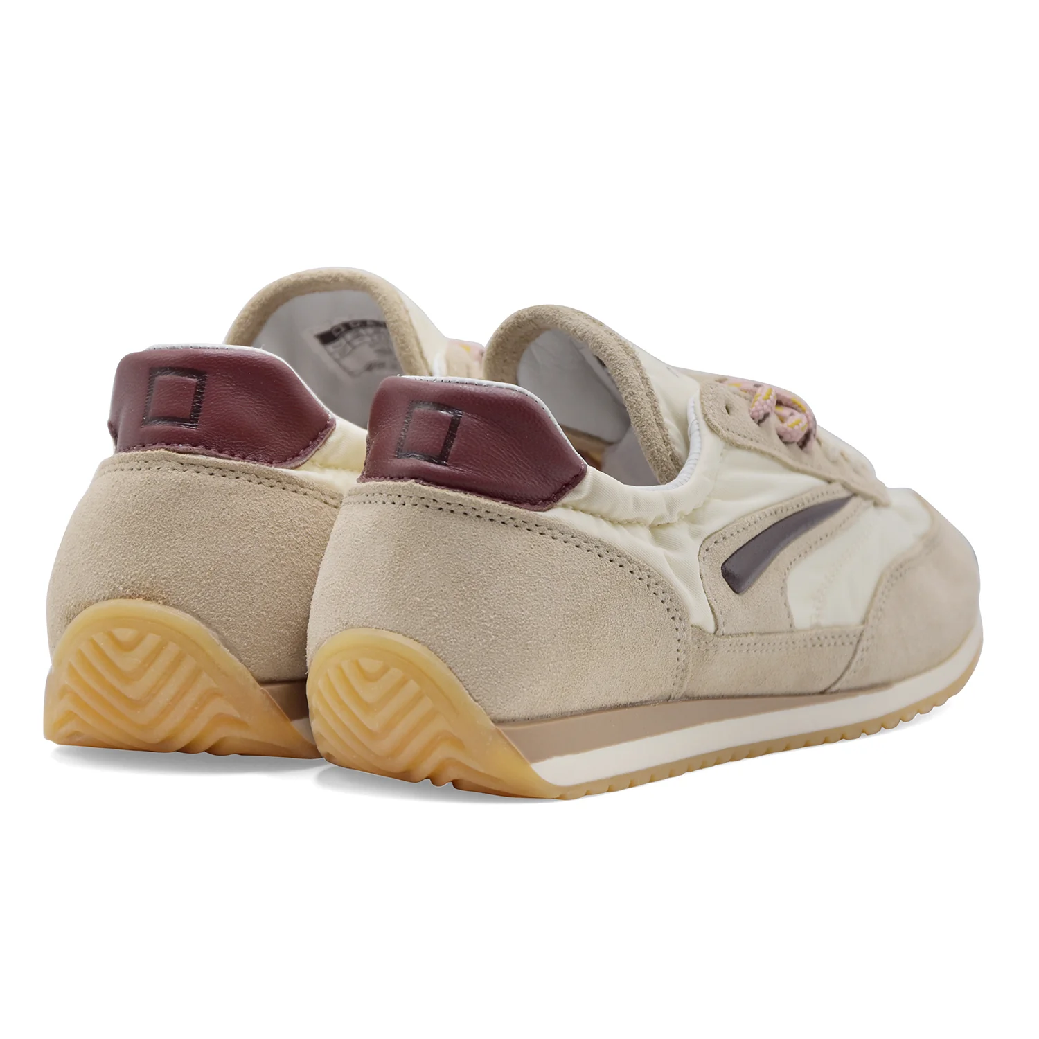 Sneakers D.A.T.E. Donna Athleta Ballet In Nylon Colored Ivory - Image 4