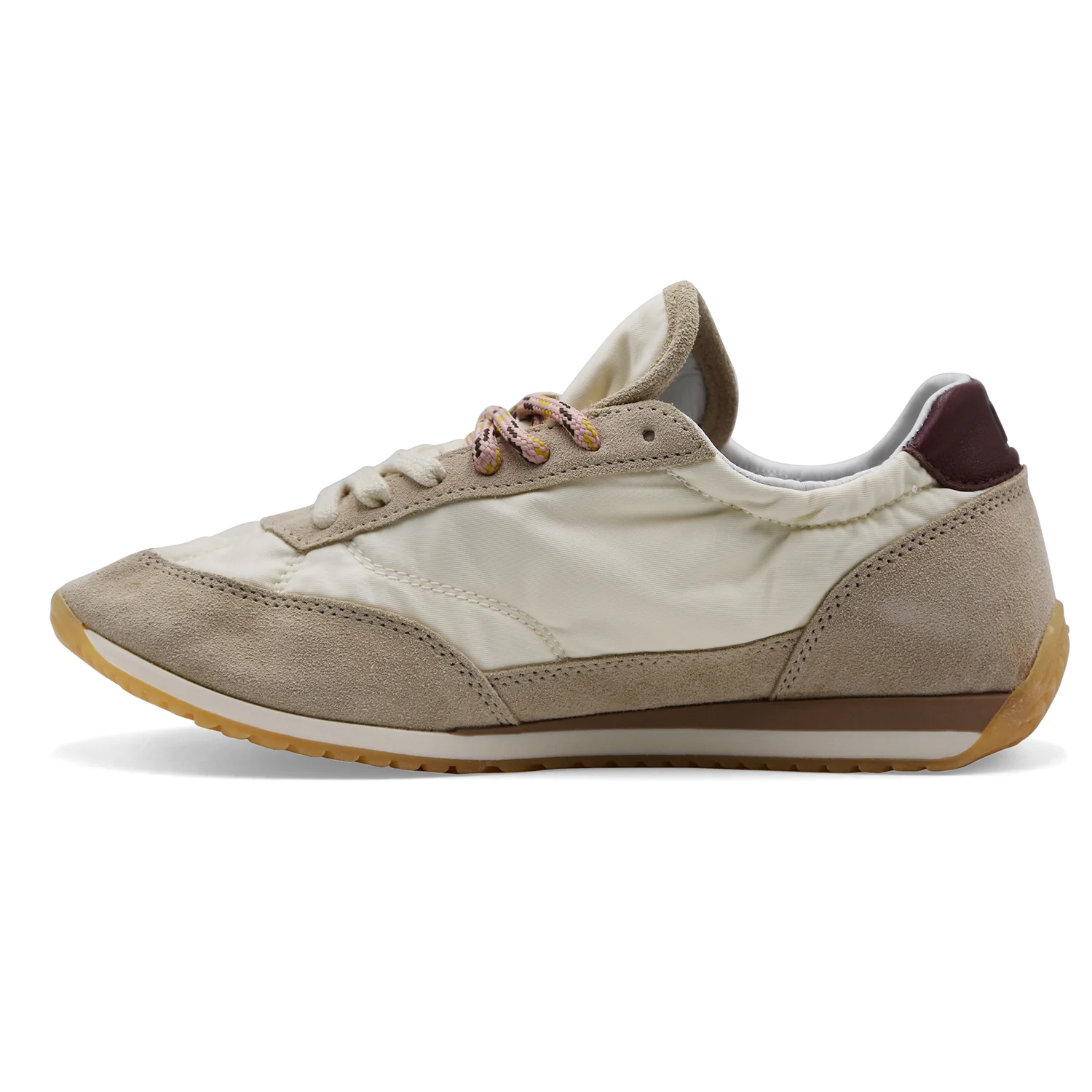 Sneakers D.A.T.E. Donna Athleta Ballet In Nylon Colored Ivory - Image 5