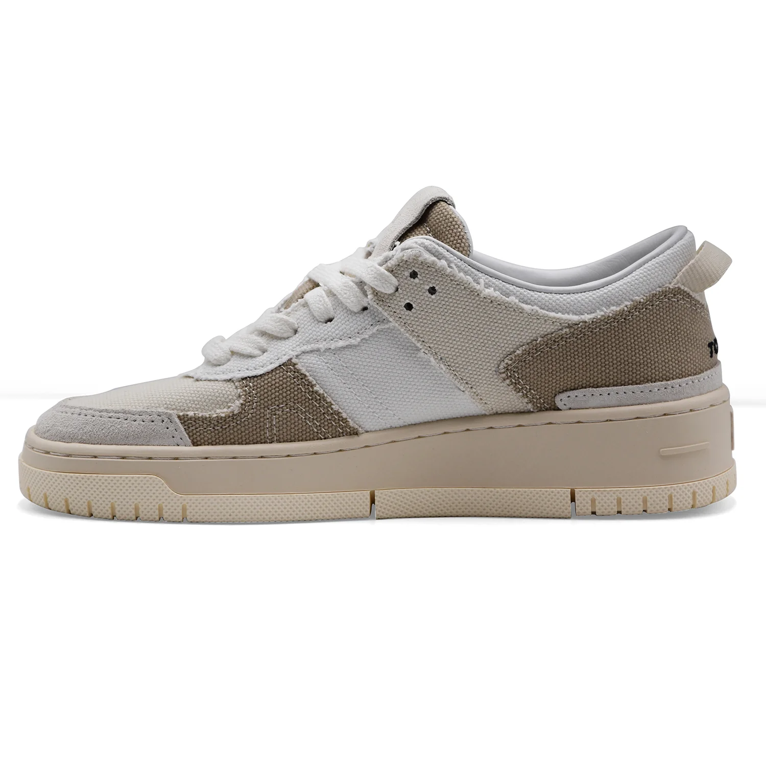 Sneakers D.A.T.E. Donna Torneo Fringed Natural Design Street - Image 4