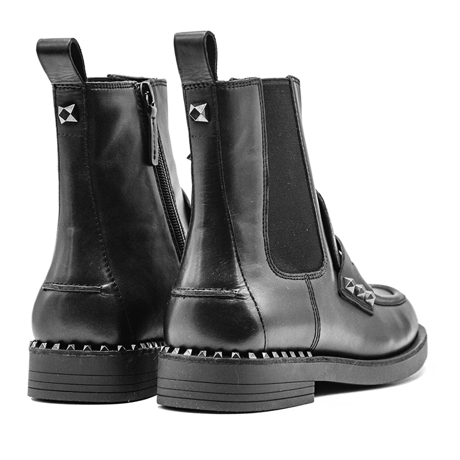 Ash Nero Stivaletti Wing Studs Donna Con Borchie Wings In Metallo - Image 3