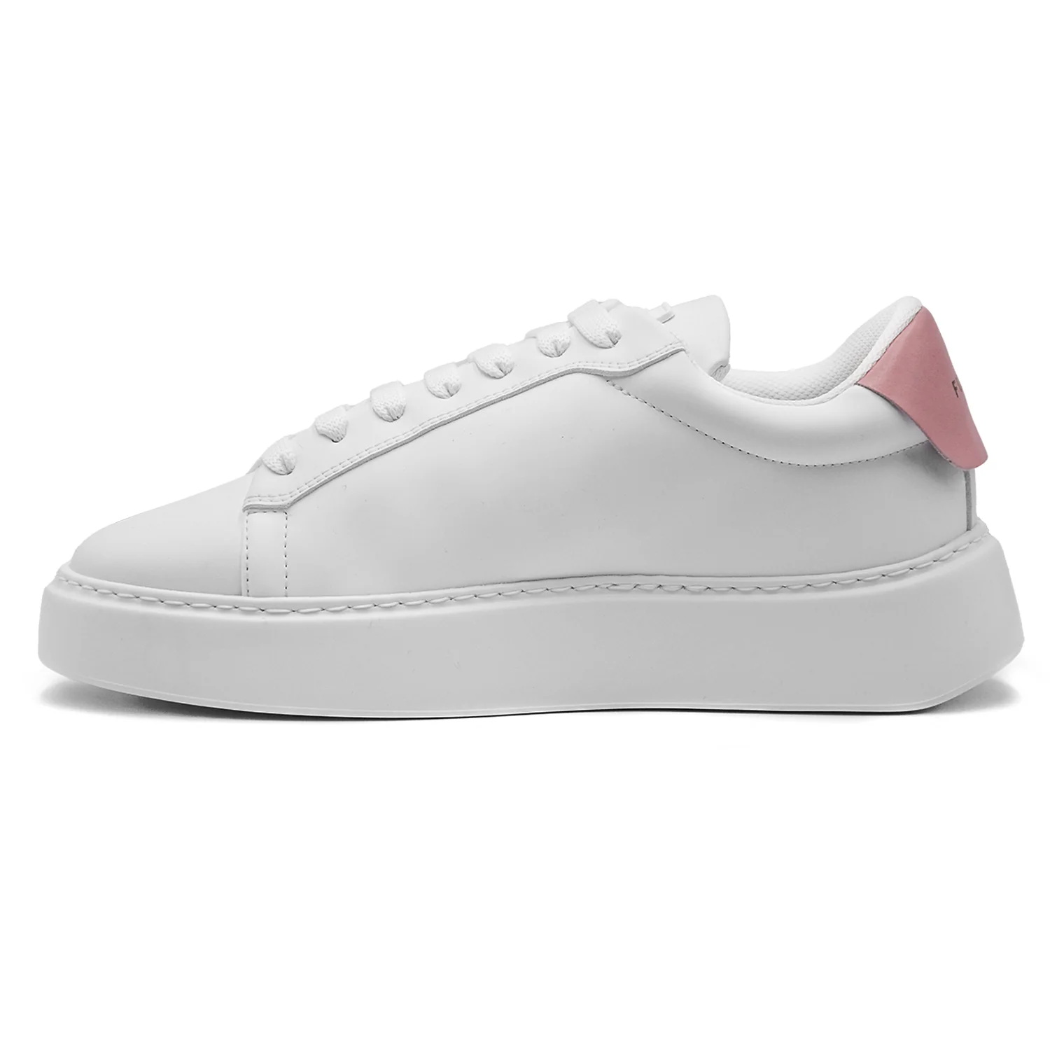 Sneakers Furla Bianco Donna Riproposte In Suola Alta Chunky - Image 4