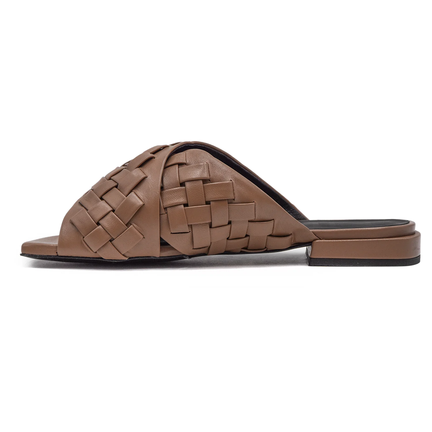 Sandali Furla Donna Taupe Gerla Cross Mule Comodo Ed Elegante - Image 4