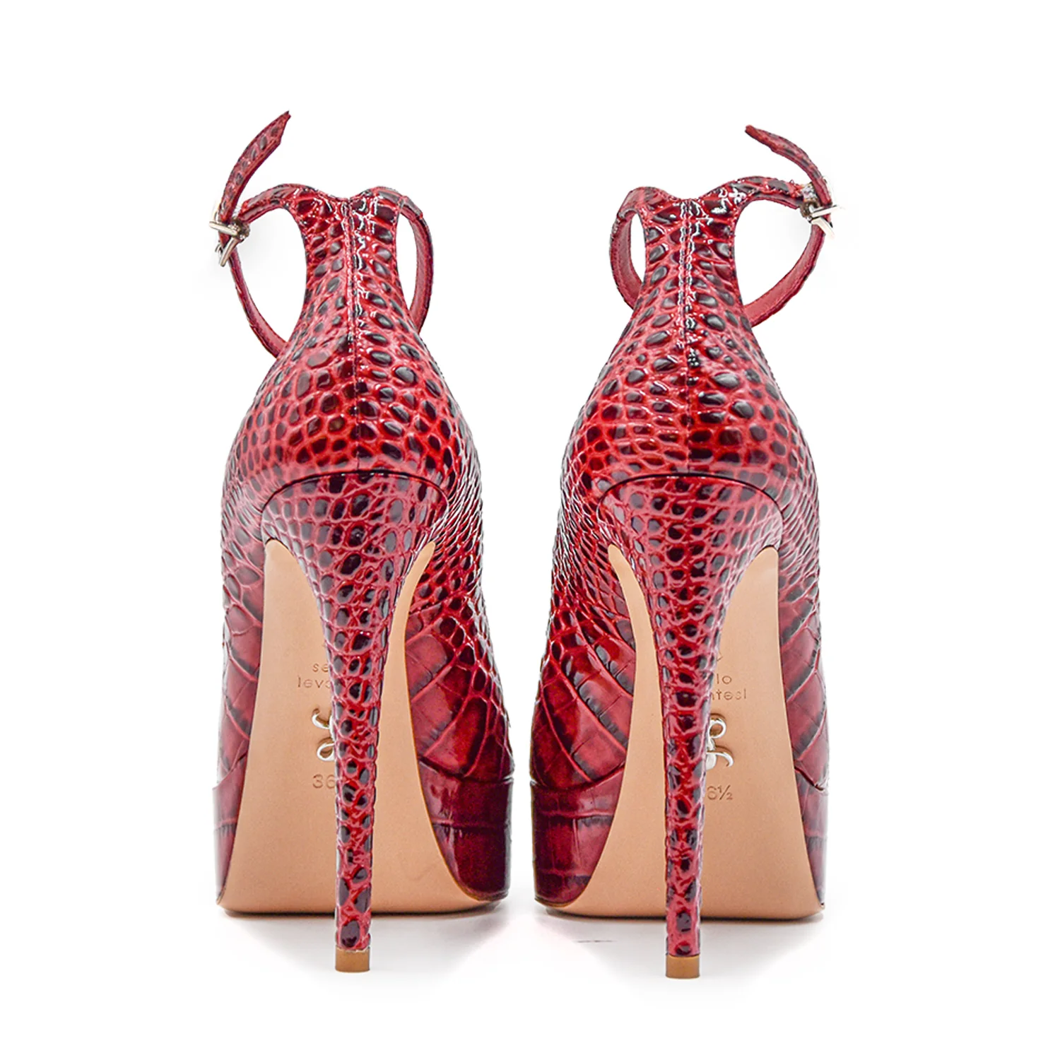 Décolleté Donna Sergio Levantesi Rosso Con Profondo Scollo - Image 3
